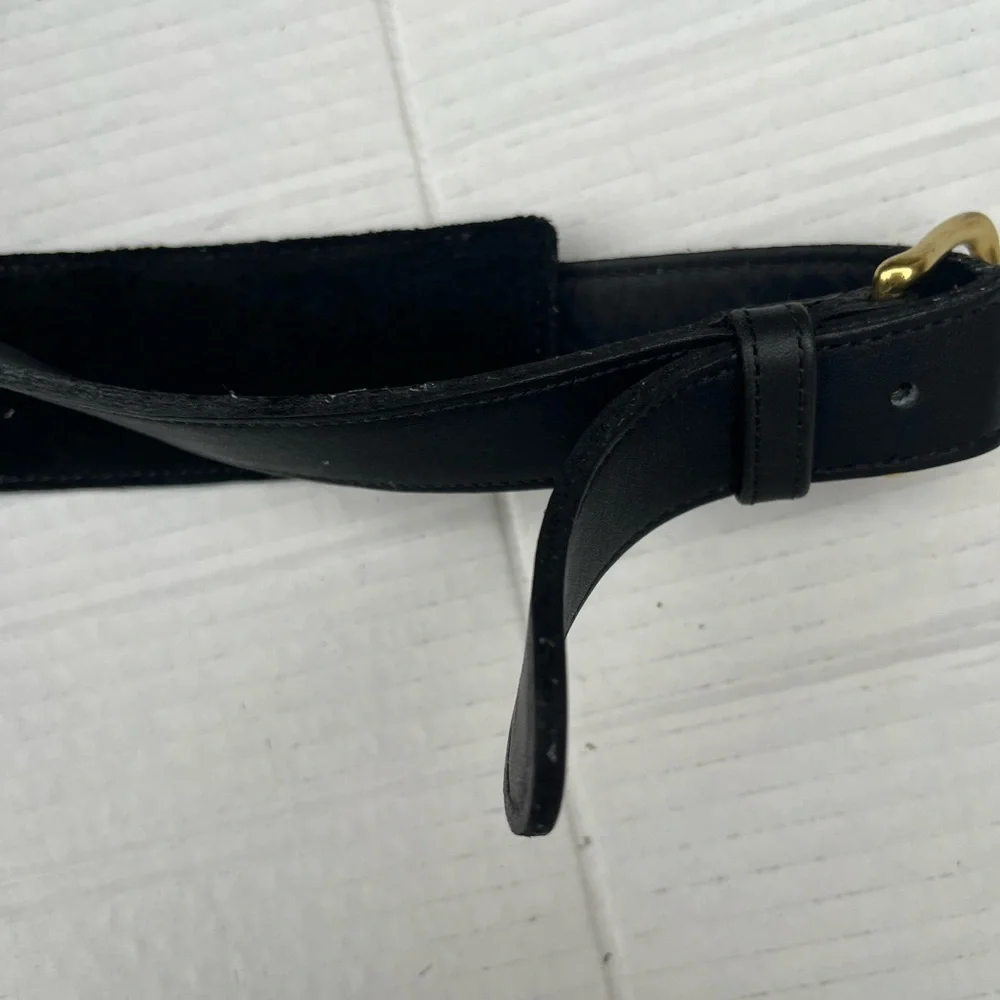Vintage COACH Beekman Brief Black Leather 5266 NWOT